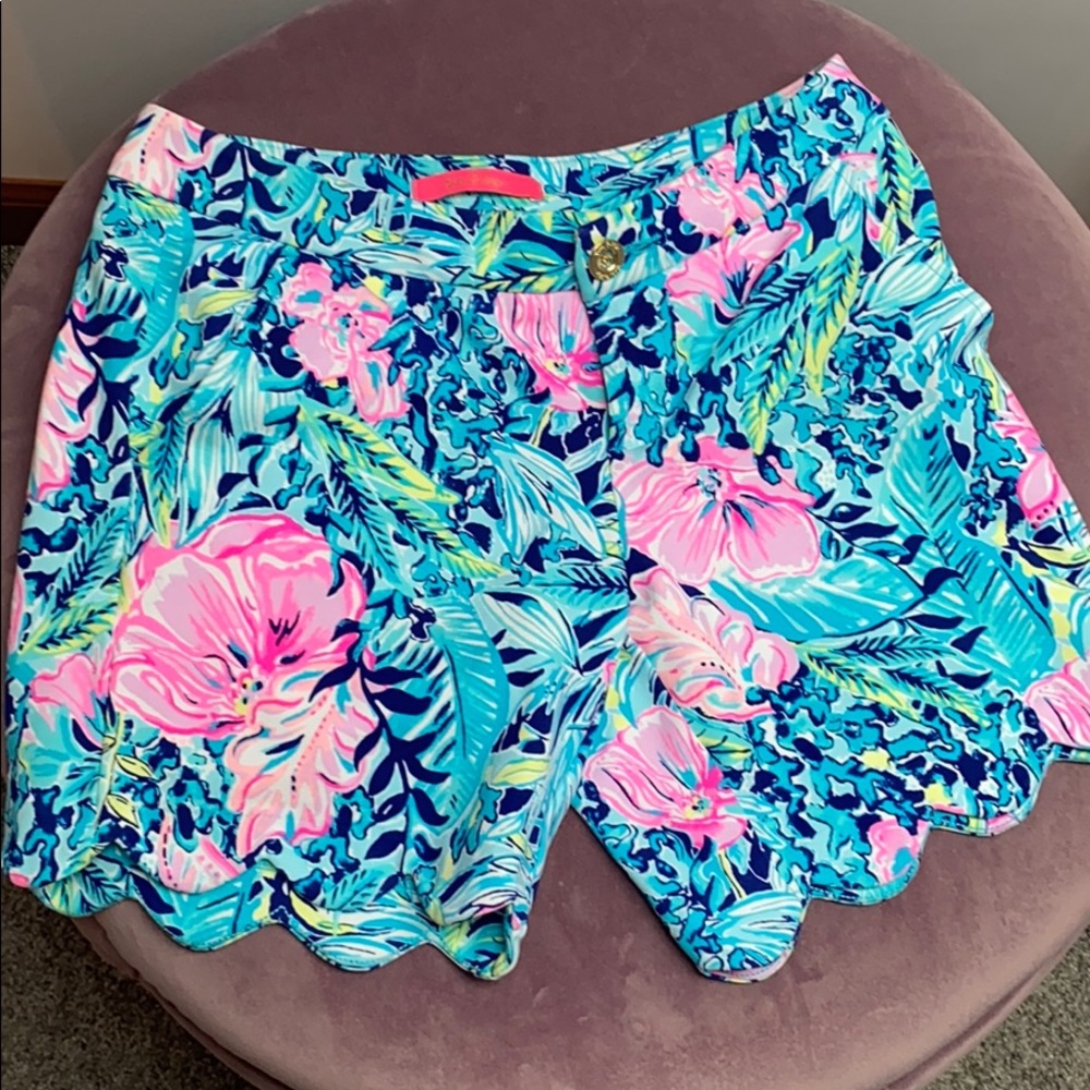 Tropical Pattern Lily Pulitzer Shorts